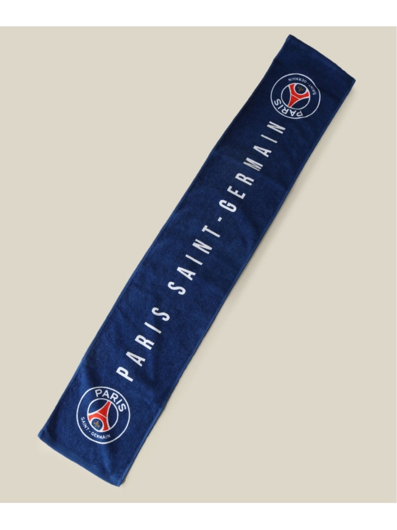 楽天市場 Paris Saint Germain Paris Saint Germain パリサンジェルマン Scarf Towel エディフィス 生活雑貨 インテリアアクセ ブラック Rakuten Fashion Men