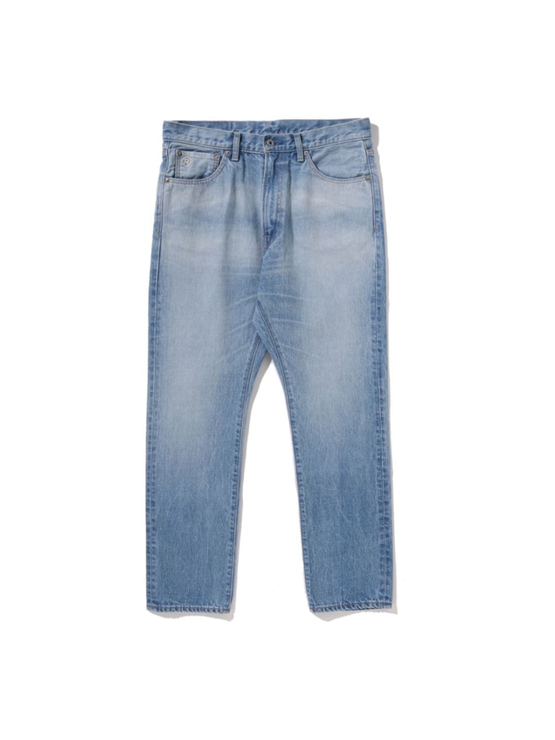 A BATHING APE APE HEAD DENIM PANTS ア ベイシング エイプ パンツ ジーンズ・デニムパンツ ネイビー【送料無料】