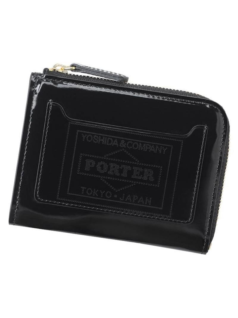 レトロマッチラベル 北欧デザイン 鳥 PORTER GLASS LEATHER WALLET