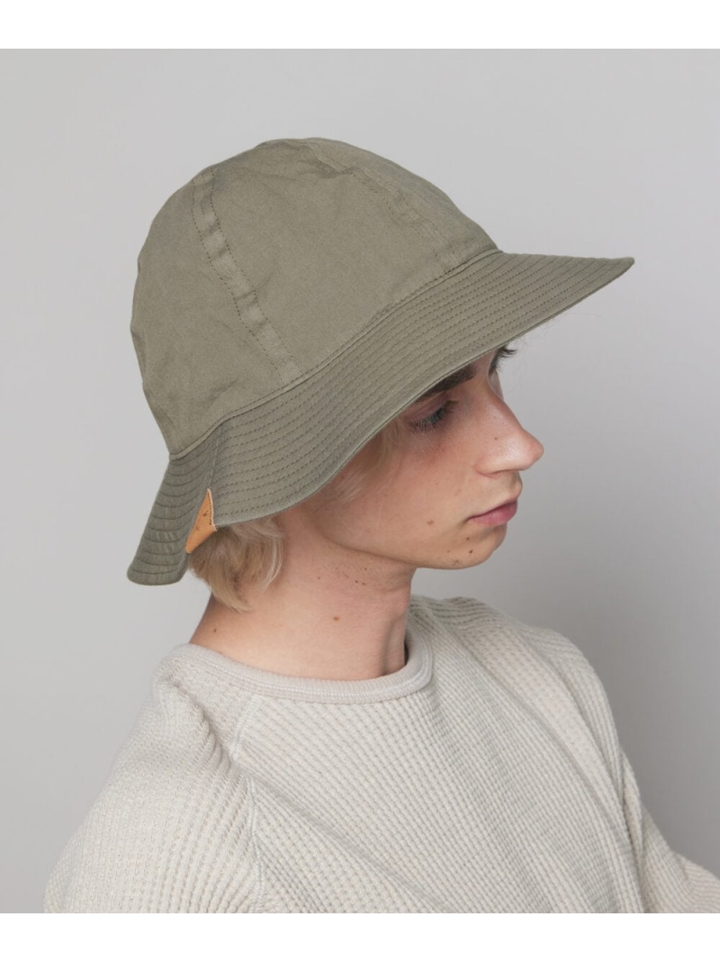 【SALE／30%OFF】rehacer rehacer:”東炊き”Round Hat レアセル 帽子 ハット オレンジ カーキグリーン ブラック グリーン【RBA_E】【送料無料】
