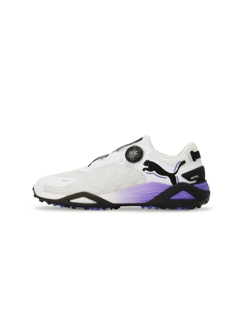 【SALE／30%OFF】PUMA メンズ ゴルフ シャドウキャット ニトロ レコード盤 スパイク受け答え シューズ Shadowcat NITRO Disc ピューマ シューズ・靴 スニーカー 白いこと【RBA_E】【貨物輸送無料】