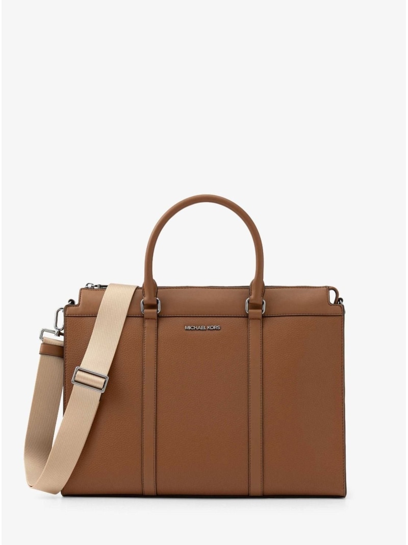 【SALE／84%OFF】MICHAEL KORS COOPER フォリオ ブリーフ入れもの マイケル教科課程 マイケル・教科課程 御徒面子 ビジネスバッグ・ブリーフケース 赤銅色【RBA_E】【貨物輸送無料】