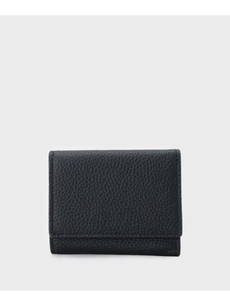 【SALE／30%OFF】TAKEO KIKUCHI ソフトシュリンクレザー三つ折り財布 タケオキクチ 財布・ポーチ・ケース 財布 ブルー オレンジ グリーン ブラック【RBA_E】【送料無料】