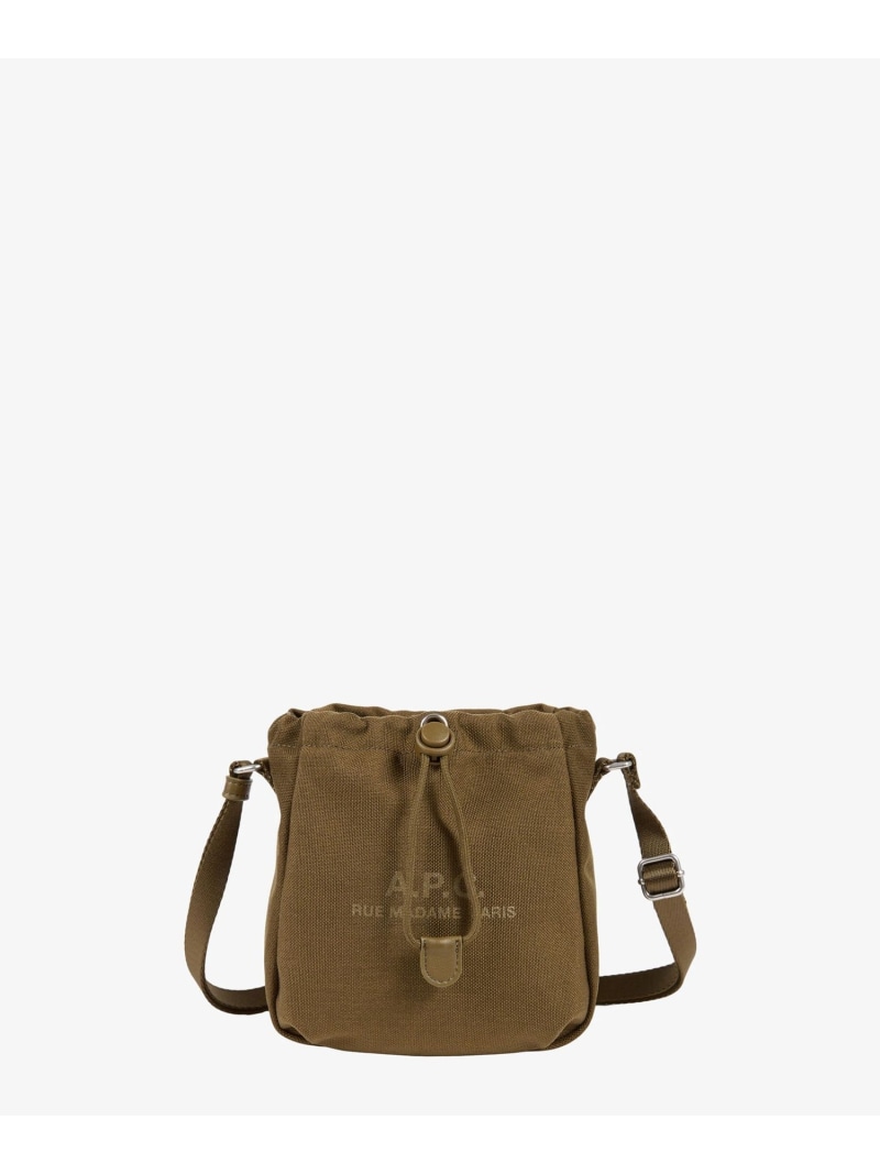 A.P.C. Backstage クロスボディポーチ アー・ぺー・セー バッグ ボディバッグ・ウエストポーチ カーキグリーン【送料無料】| Fashion Men