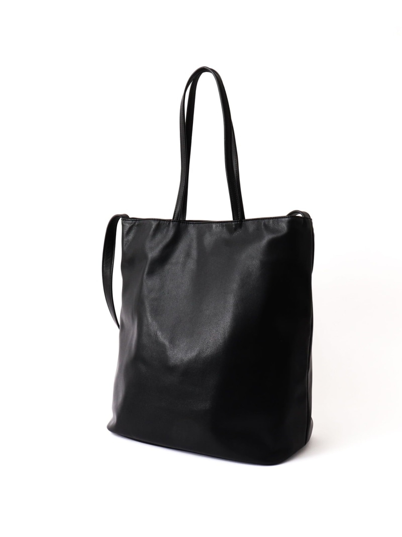 NOLLEY'S goodman 【Un coeur/アンクール】K906018 DRAPE 2WAY TOTE ノーリーズ バッグ トートバッグ ブラック【先行予約】*【送料無料】| Fashion Men