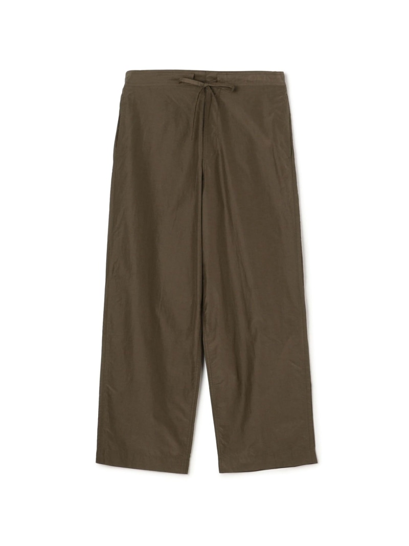 【SALE／30%OFF】TOMORROWLAND MEN コットンシルク バレルイージーパンツ トゥモローランド パンツ その他のパンツ カーキグリーン ネイビー【RBA_E】【送料無料】