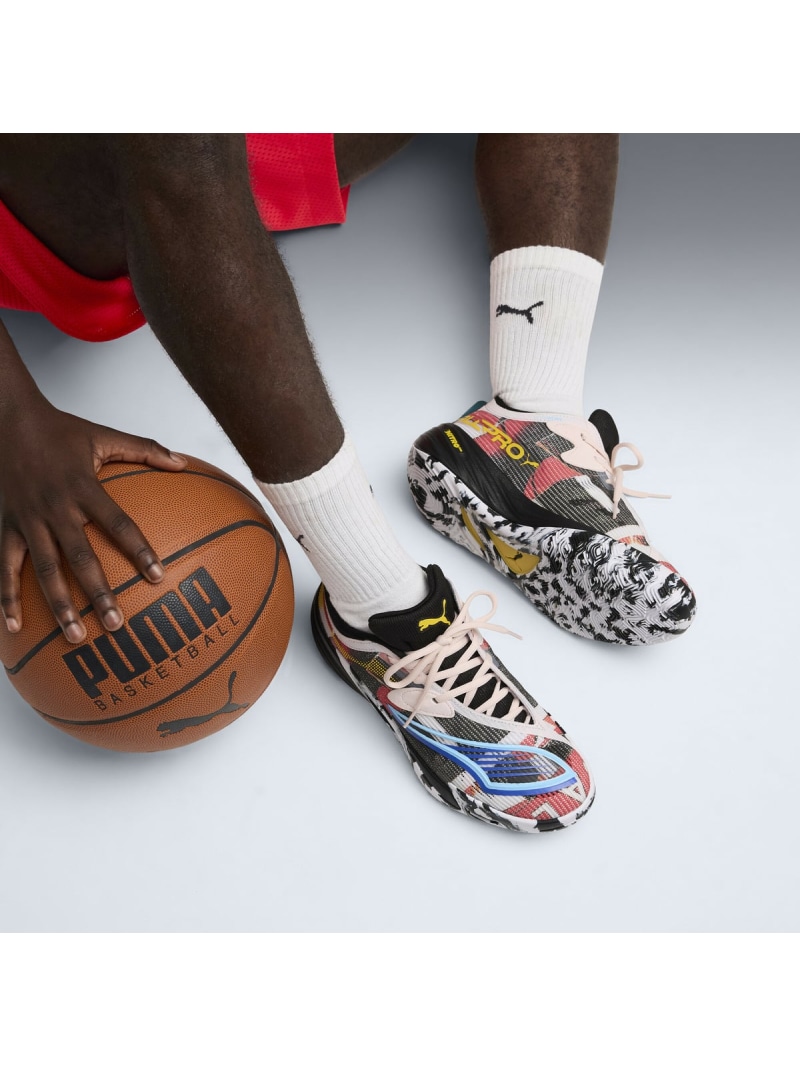 【SALE／30%OFF】PUMA メンズ オール労働者階級 ニトロ 2 篭球シューズ All-Pro NITROTM 2 ピューマ シューズ・靴 スニーカー 黒いこと【RBA_E】【貨物輸送無料】