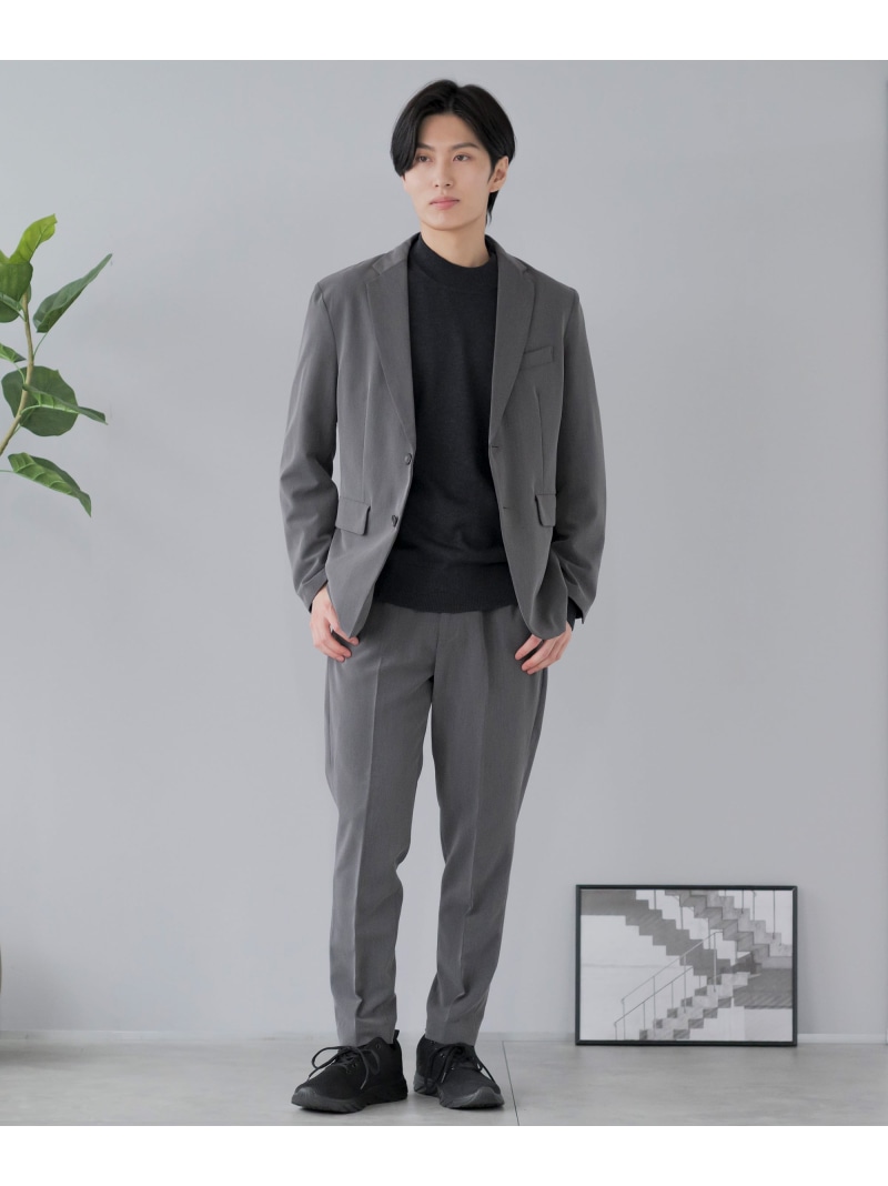 AWC .tailored ウールライク セットアップスーツ エーダブルシー スーツ・フォーマル セットアップスーツ グレー ネイビー ブラック【先行予約】*【送料無料】| Fashion Men