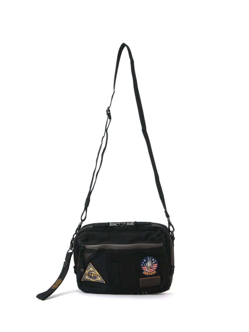 AVIREX TOP GUN 3 2WAY SHOULDER BAG アヴィレックス バッグ その他のバッグ ブラック グリーン【送料無料】