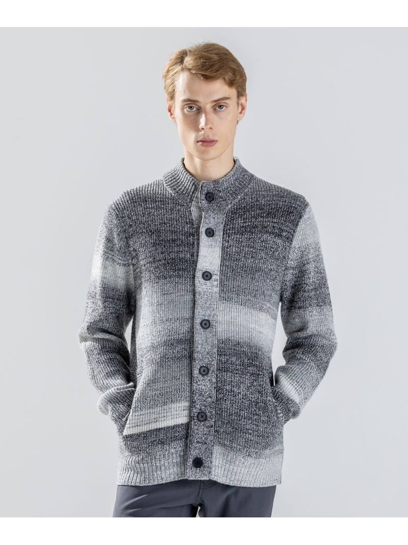 【SALE/30%OFF】JOSEPH HOMME グラデーションメランジ ニットカーディガン ジョゼフ オム トップス ニット ブルー【RBA_E】【送料無料】| Fashion Men