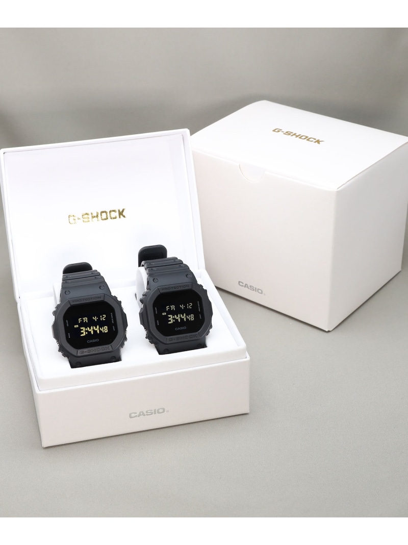 G-SHOCK ペア/DW-5600UBB-1JF×DW-5600UBB-1JF ブリッジ アクセサリー・腕時計 腕時計【送料無料】