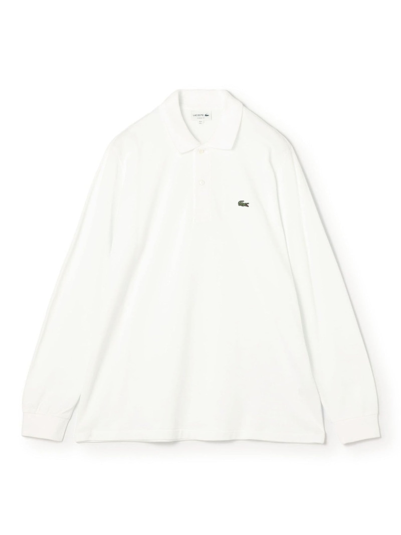 TOMORROWLAND BUYING WEAR LACOSTE L1312LJ-99 ポロシャツ トゥモローランド トップス ポロシャツ ブラウン ブラック ワインレッド ホワイト ネイビー【送料無料】| Fashion Men