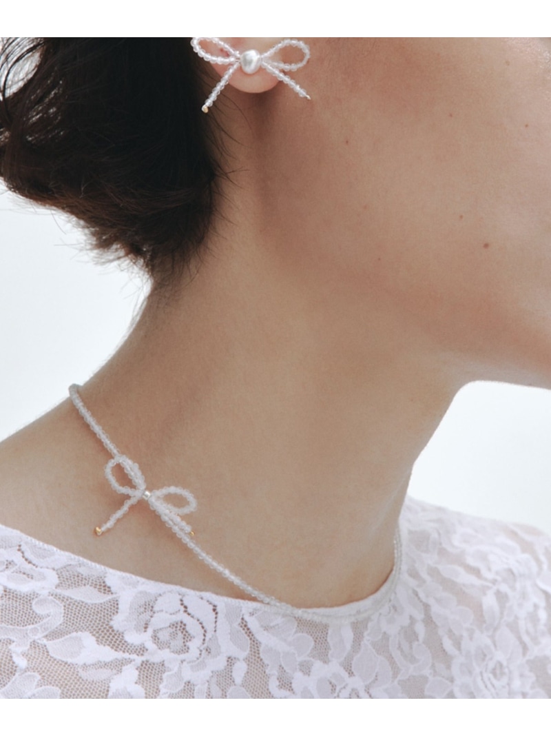 les bon bon les bon bon/waltz crystal necklace BOB431 ネックレス ギフト セットアップセブン アクセサリー・腕時計 ネックレス【送料無料】