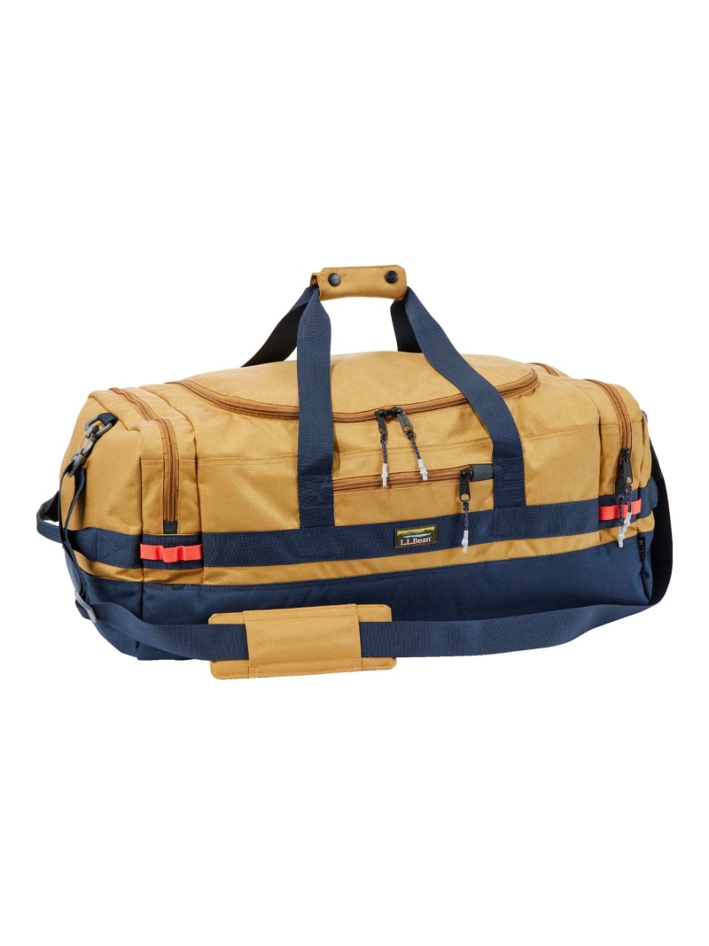 L.L.Bean (U)マウンテン・クラシック・コーデュラ・ダッフル、ミディアム エルエルビーン バッグ ボストンバッグ ブラウン イエロー ブラック【送料無料】