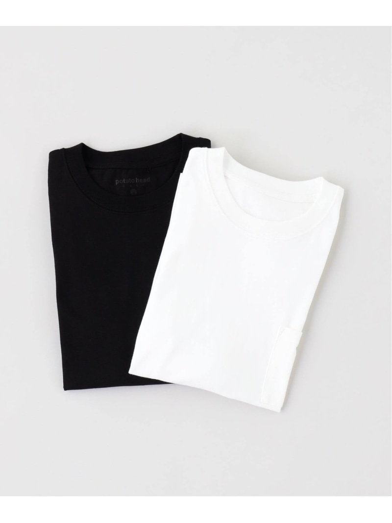 JOURNAL STANDARD potato head / ジャガタラ芋尖端 Rwabineda Pack Tee 逐次刊行物 標準尺度 トップス カットソー・プルオーバー【貨物輸送無料】