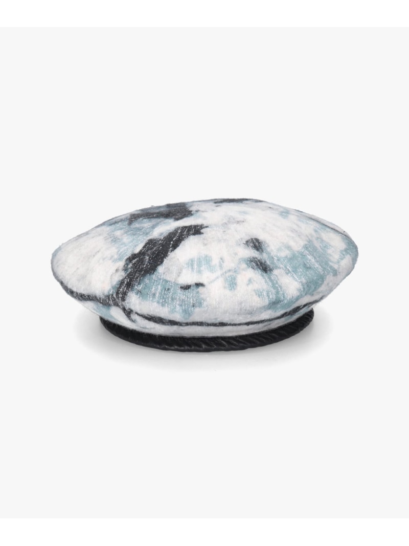 【SALE／20%OFF】KANGOL KANGOL HEATHERED TIE DYE BERET オーバーライド 帽子 ハンチング・ベレー帽 ブラック ブルー【RBA_E】【送料無料】
