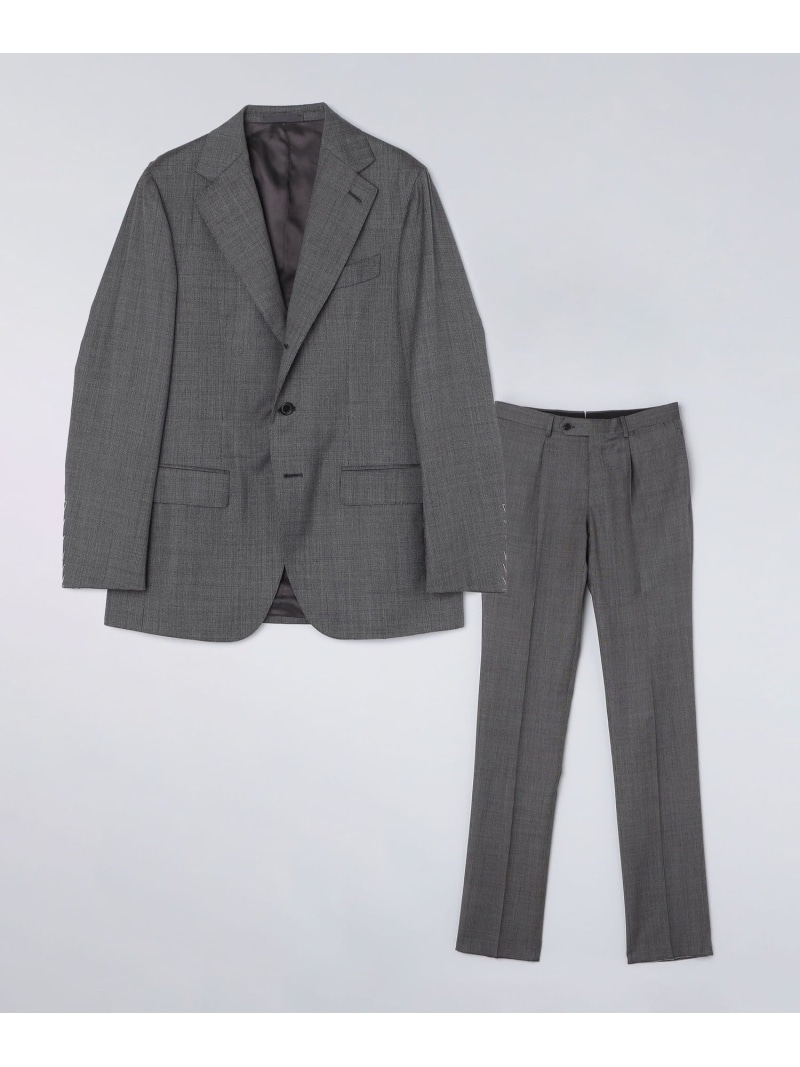 【SALE／30%OFF】SHIPS MEN VALDITARO: ピン尖端 背広 シップス 背広・フォーマル セットアップ背広 薄墨色【RBA_E】【貨物輸送無料】