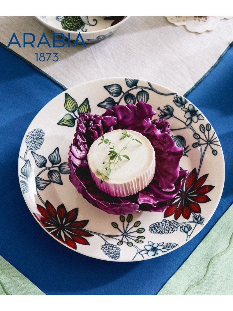 ARABIA [堅苦しさ] アラビア  ルノ 一皿 26珊 皿 朱夏花の冠 アラビア 食器・膳立て物の具・勝手もと装置 食器・皿【貨物輸送無料】