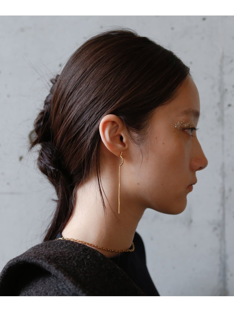 TEN. ヤーンピアス GD 十 付属品・ウオッチ ピアス ゴールド【貨物輸送無料】
