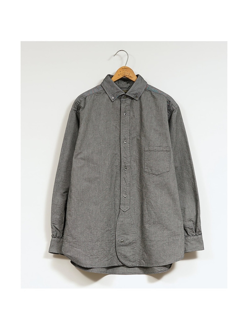 Nigel Cabourn 【公式】MAN / ブリティッシュオフィサーズシャツ - タイプ2 ブラック ナイジェル・ケーボン トップス シャツ・ブラウス ブラック【送料無料】 21,384円