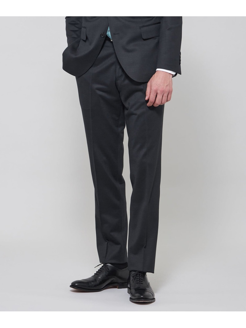 MACKINTOSH LONDON 【FLEX JERSEY】ハイゲージジャカードグレンチェックセットアップパンツ マッキントッシュ ロンドン パンツ その他のパンツ ネイビー【送料無料】