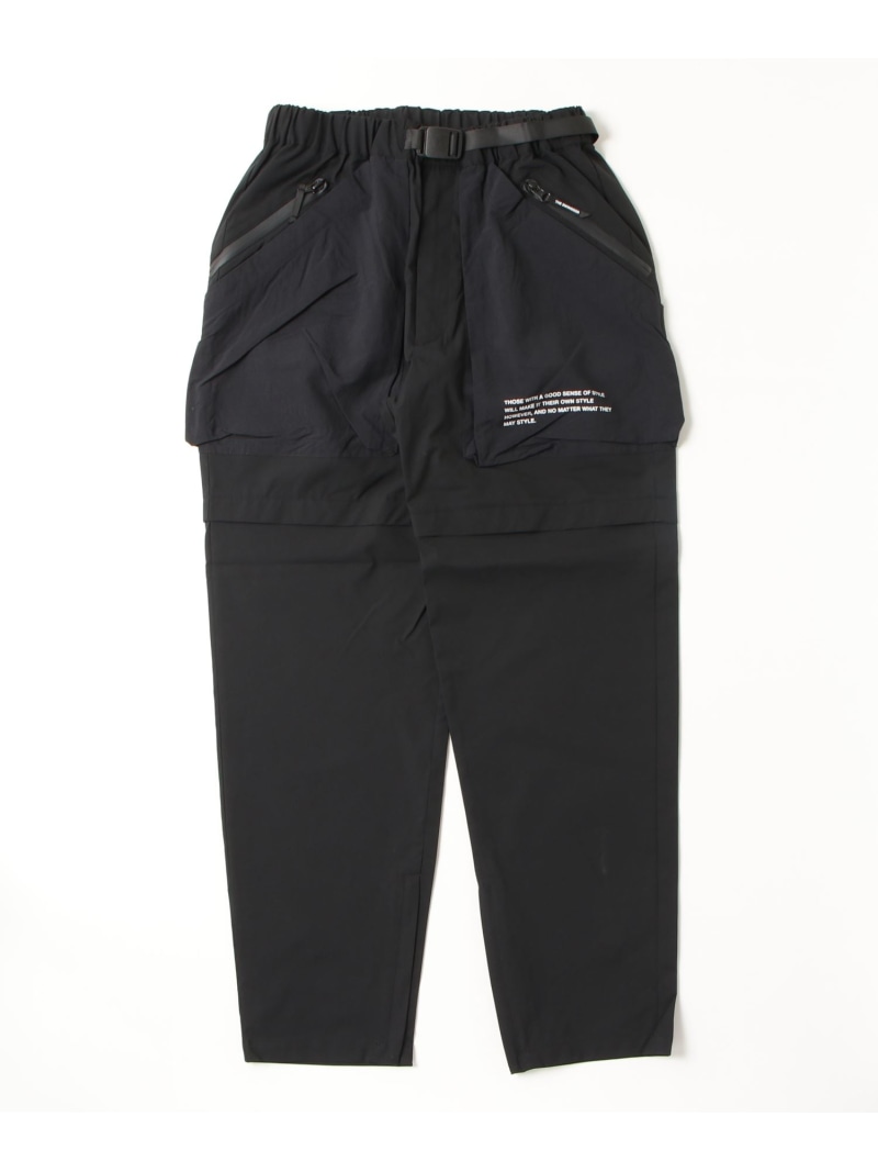 ROYAL FLASH THE SWINGGGR/ザ スウィンガー/D&L FUNCTIONALITY PANTS ロイヤルフラッシュ パンツ その他のパンツ ブラック【送料無料】
