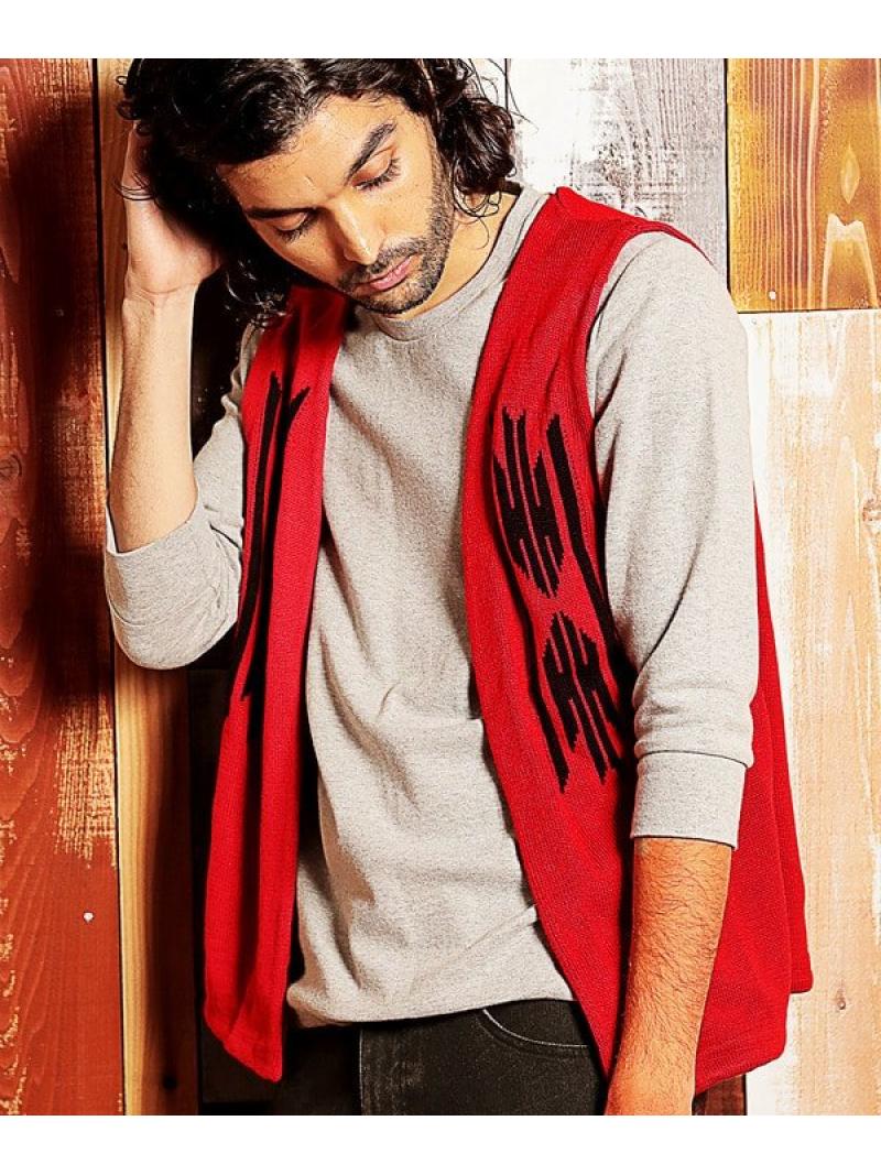 Rattle Trap オルテガ柄ベスト メンズ ビギ