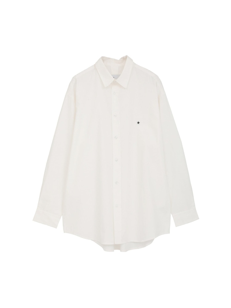 CONVERSE TOKYO STAR★ ONEPOINT OVERSIZED SHIRT コンバーストウキョウ トップス シャツ・ブラウス ブラック ピンク ホワイト グリーン ブルー【送料無料】