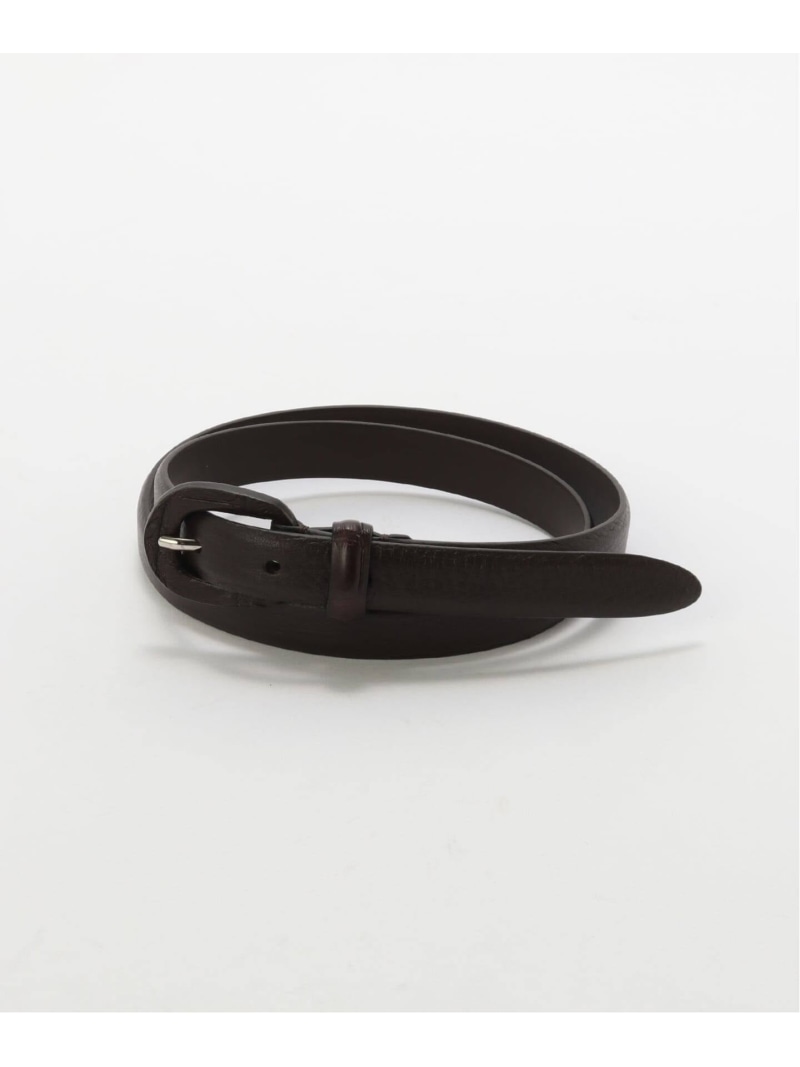 EDIFICE A.GRECO(アンドレアグレコ) Crocodile Buckle Belt エディフィス 流行り物雑貨 胴締め 赤銅色 黒いこと【貨物輸送無料】
