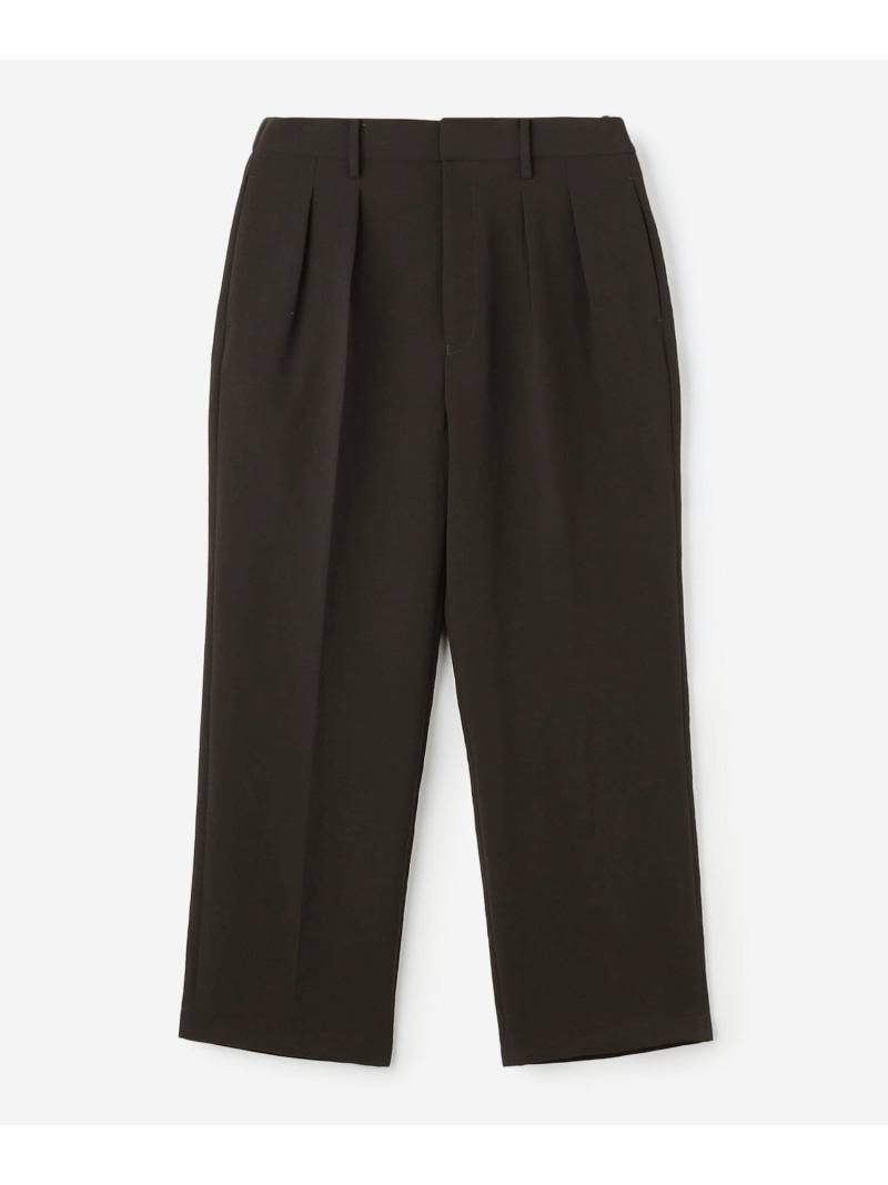 Bshop MORRIS & SONS | 2タック ワイドスラックス MEN ビショップ パンツ その他のパンツ ブラック グリーン グレー【送料無料】