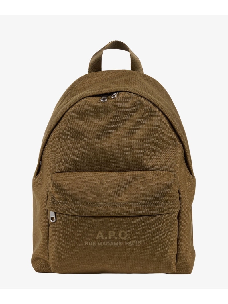 A.P.C. Backstage スモールリュックサック アー・ぺー・セー バッグ リュック・バックパック カーキグリーン【送料無料】｜ Fashion Men
