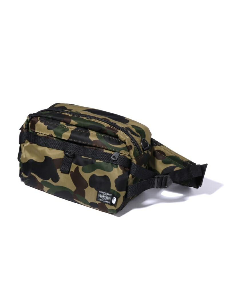 【楽天市場】A BATHING APE PORTER 1ST CAMO WAIST BAG M ア ベイシング エイプ バッグ ボディバッグ