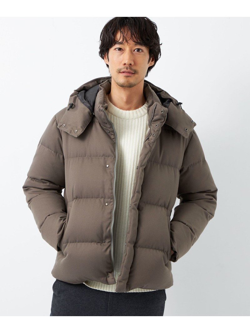 UNITED ARROWS green グリーン フードダウン ダウンジャケット・ダウン 