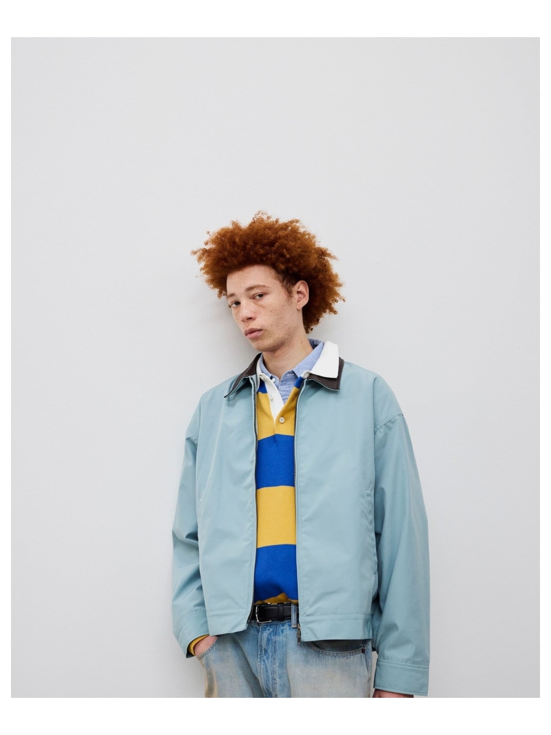 【SALE／30%OFF】BEAMS シンセティックレザーカラー ジャケット ビームス メン ジャケット・アウター ブルゾン・ジャンパー【RBA_E】【送料無料】