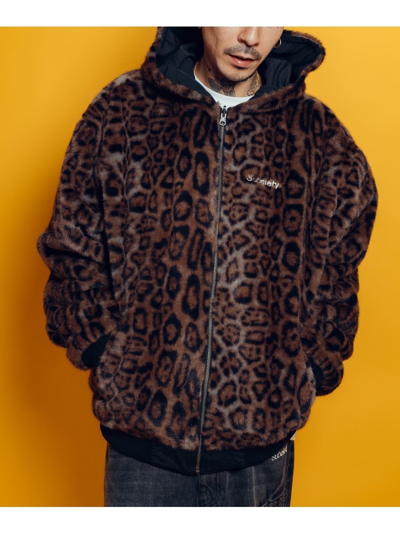【SALE／50%OFF】Subciety Reversible nylon fur blouson サブサエティ ジャケット・アウター ブルゾン・ジャンパー ブラック ブラウン グリーン【RBA_E】【送料無料】
