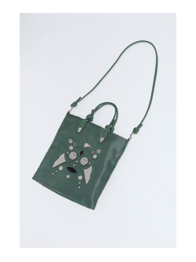 TOGA TOO Nylon bag GABI トーガ バッグ ショルダーバッグ ブラック カーキグリーン【送料無料】｜ Fashion Men