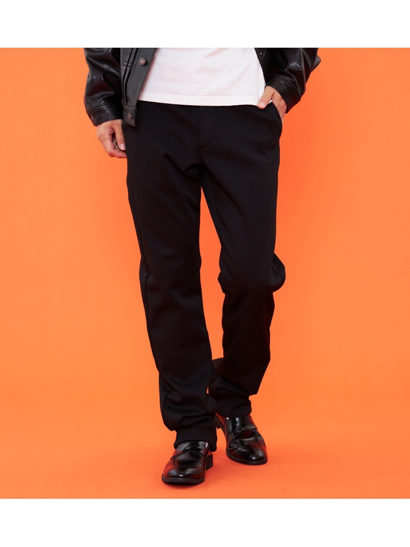 【SALE／10%OFF】EDWIN EDWIN 【冬用】WILD FIRE ハタラクロ アジャスター チノパンツ 暖パンツ ストレッチ 裏起毛 保温【暖】【WEB限定】 エドウインオンラインモール パンツ その他のパンツ ブラック【RBA_E】【送料無料】