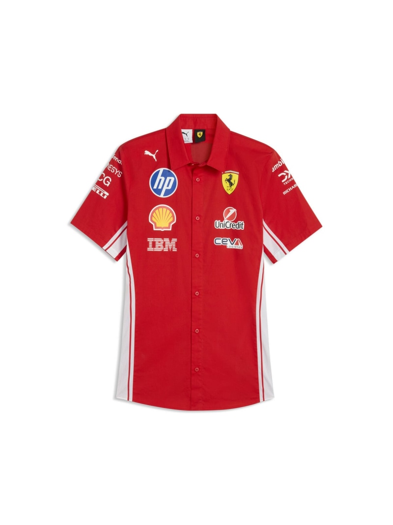 PUMA ユニセックス フェラーリ レプリカ チーム 半袖 シャツ SF Replica Shirt プーマ トップス カットソー・Tシャツ レッド【送料無料】