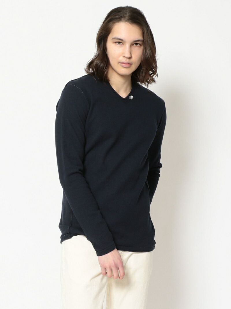 品質保証 Rawlife Francist Mor K S フランシスト ホワイト 送料無料 ネイビー Tシャツ カットソー ロウライフ L S Mt27 Knit モークス Calm Cm6661 Bronze Qa