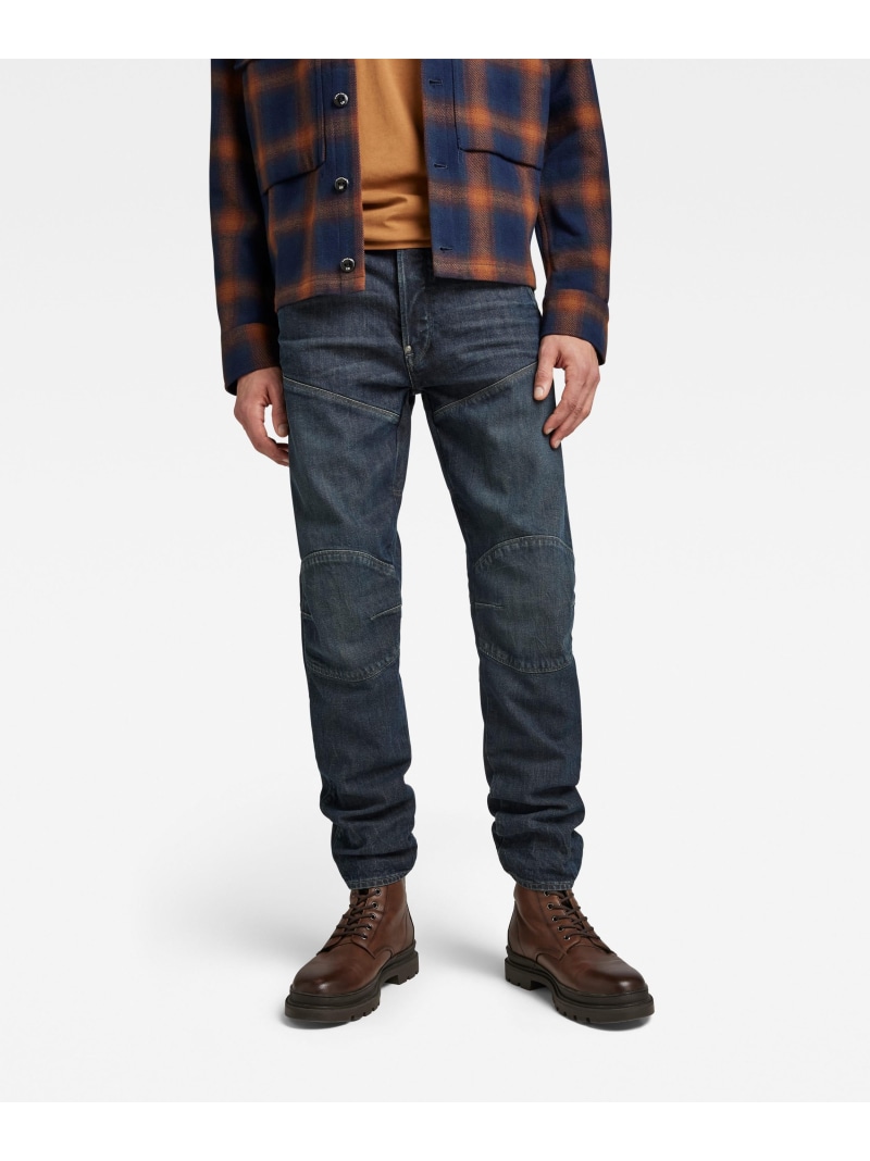 【SALE／50%OFF】G-Star RAW 【公式ショップ】5620 3D SLIM JEANS/立体裁断スリムテーパードジーンズ/バイカーデニムパンツ ジースターロゥ パンツ ジーンズ・デニムパンツ ネイビー【RBA_E】【送料無料】