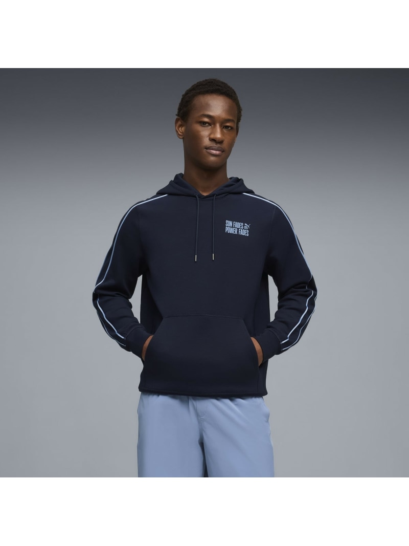 PUMA メンズ ゴルフPUMA x Reigning Champ フーディ PUMA X RC Hoodie ピューマ トップス スウェット・トレーナー 米国海軍【貨物輸送無料】