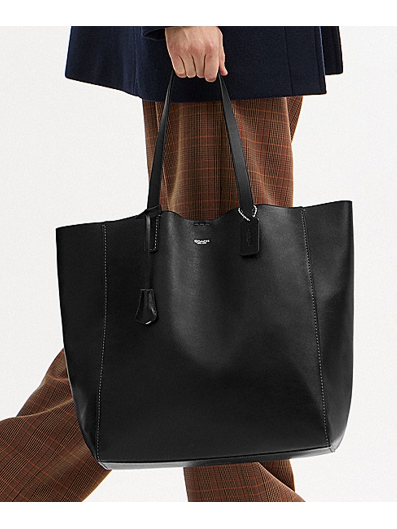 COACH 【堅苦しさ】ブロードウェイ トート 御徒面子 コーチ職 御徒面子 トートバッグ 黒いこと【貨物輸送無料】