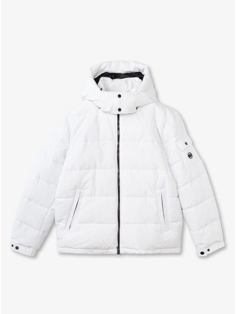 【SALE／78%OFF】MICHAEL KORS EAST END パファージャケット マイケルコース マイケル・コース ジャケット・アウター その他のジャケット・アウター ホワイト【RBA_E】【送料無料】