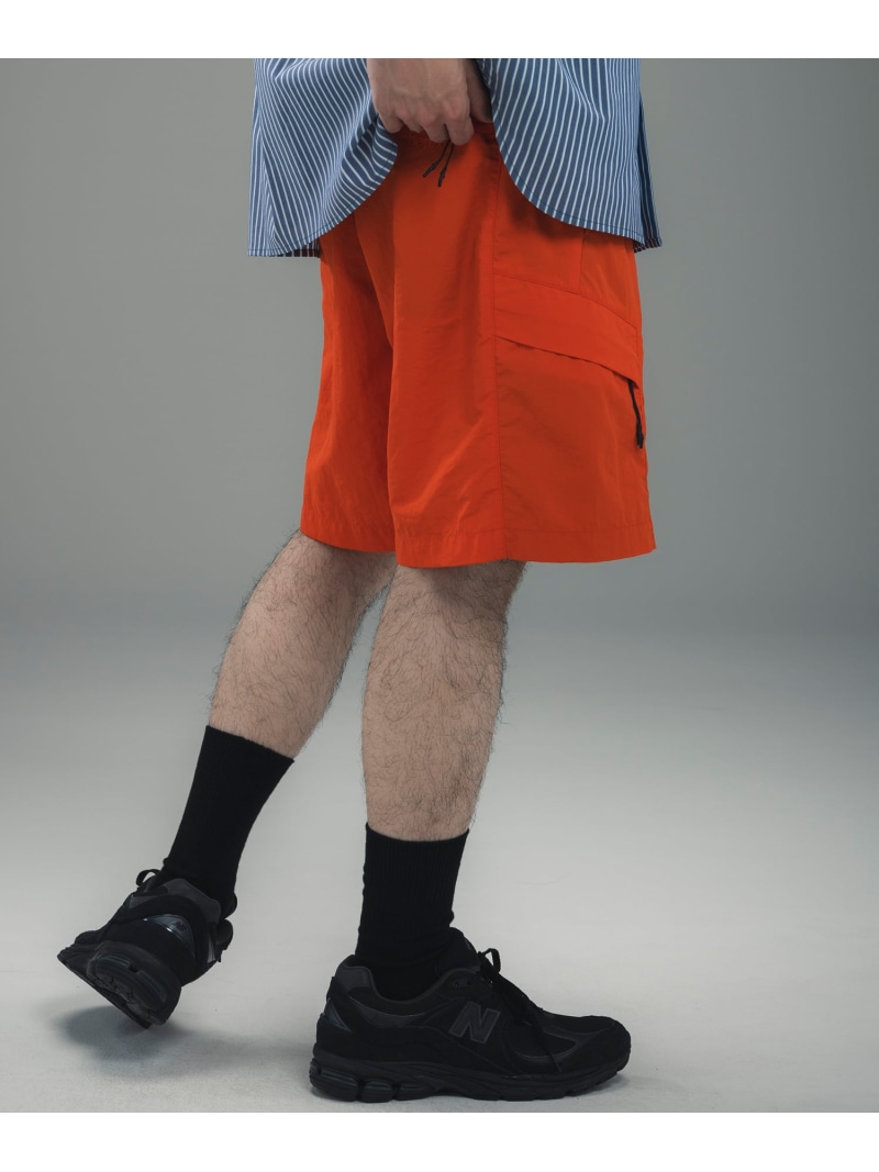 +phenix +phenix UTILITY POCKET SHORTS / ありがた味衣嚢 さる股引き シフォン ズボン下 余分の物のズボン下 青色 オレンジ色 黒いこと カーキ緑であること【貨物輸送無料】