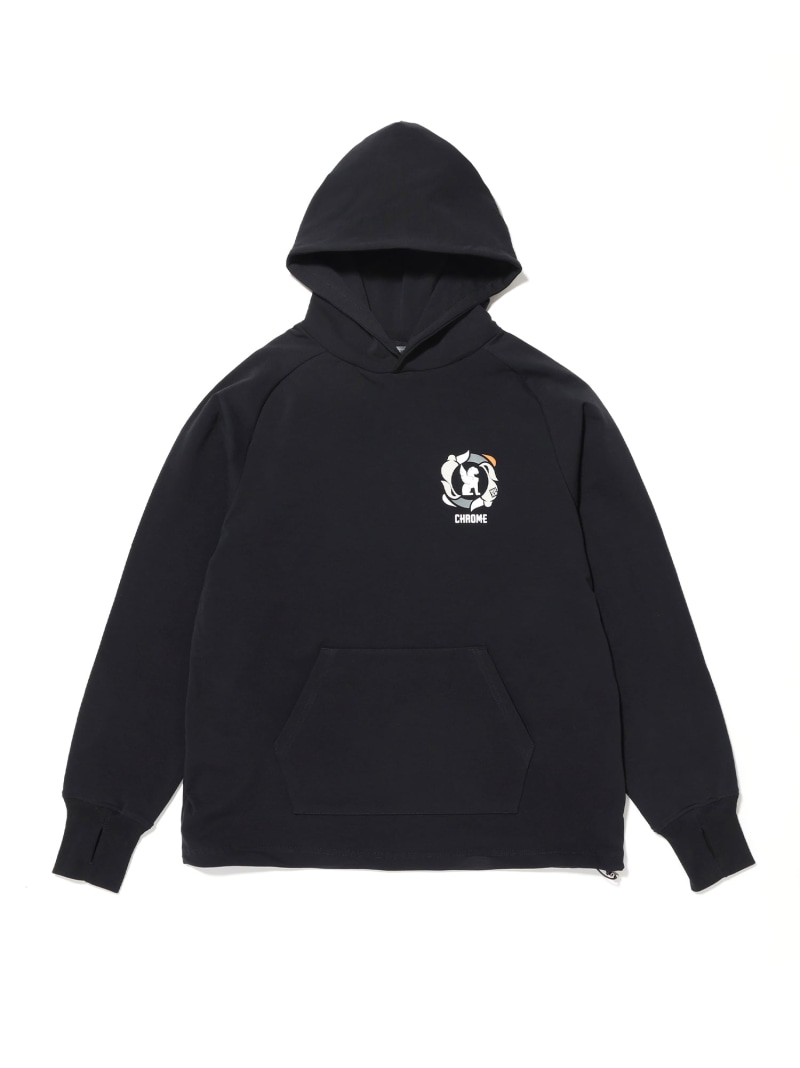 【SALE／30%OFF】CHROME (M)ULTRA STRETCH HOODIE MHAK クローム トップス パーカー・フーディー ブラック【RBA_E】【送料無料】