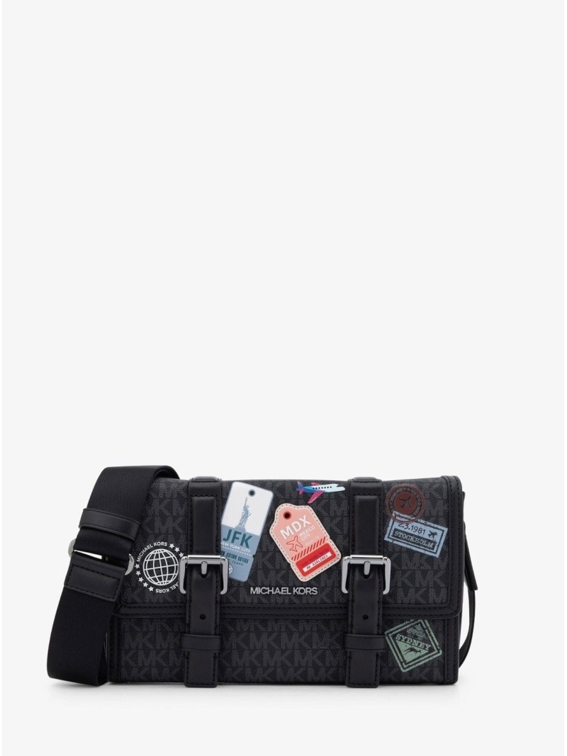 【SALE／78%OFF】MICHAEL KORS COOPER トランク クロスボディ マイケルコース マイケル・コース バッグ ショルダーバッグ ブラック【RBA_E】【送料無料】