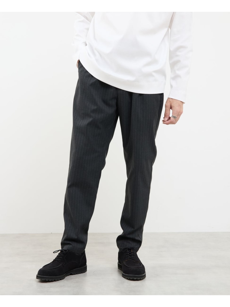 【SALE／60%OFF】MEN'S MELROSE TRストレッチリラックステーパードイージーパンツ メンズメルローズ パンツ その他のパンツ ブラック【RBA_E】【送料無料】｜ Fashion Men