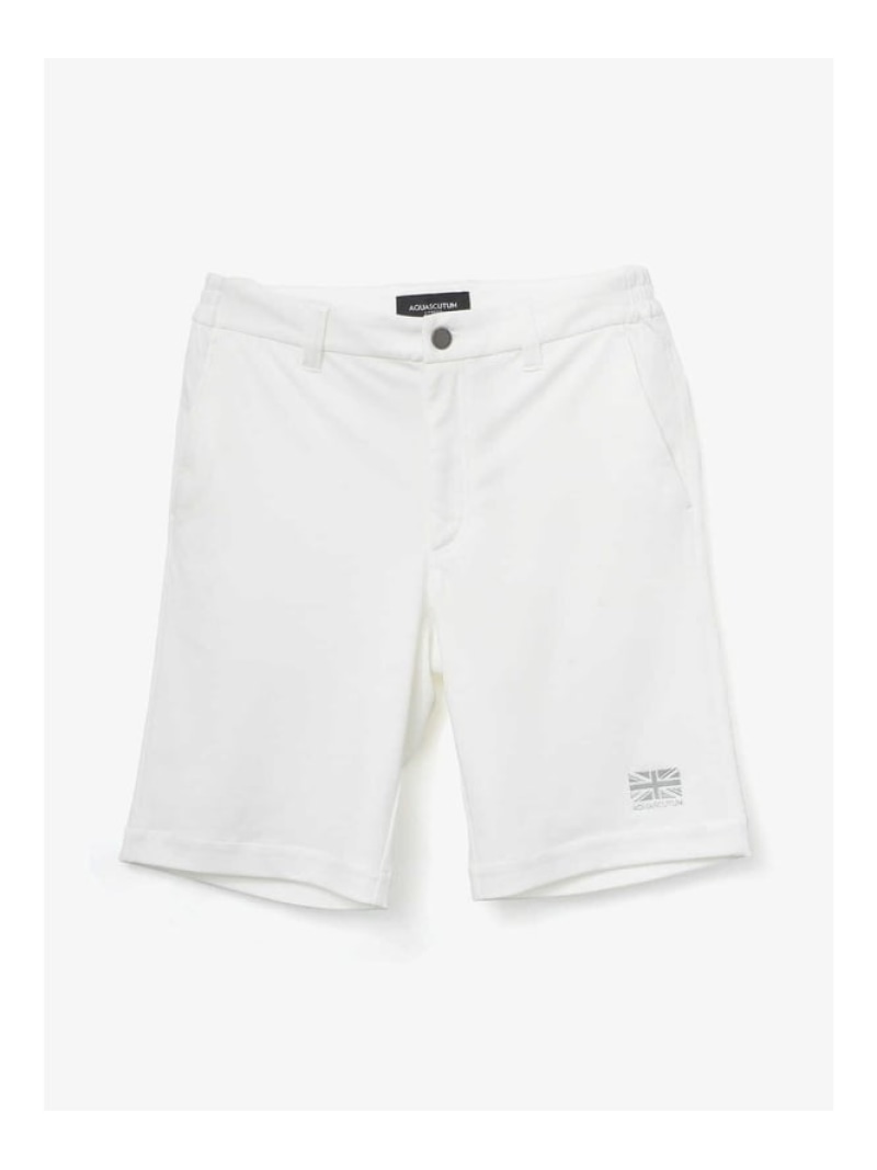 【SALE／30%OFF】Aquascutum GOLF GOLF MEN ベアスムースラインハーフパンツ アクアスキュータム パンツ スラックス・ドレスパンツ ホワイト ブラック【RBA_E】【送料無料】｜ Fashion Men
