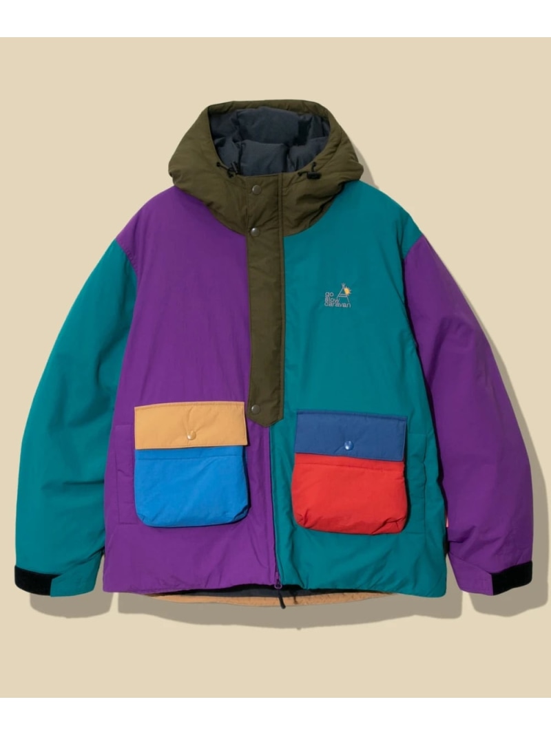 【楽天市場】【SALE／30%OFF】go slow caravan マットナイロンクレイジーパディングパーカーJKT (MENS