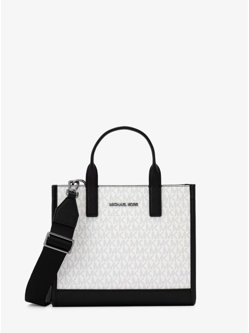 【SALE/60%OFF】MICHAEL KORS COOPER ストラクチャー トップジップ クロスボディ トート マイケルコース マイケル・コース バッグ トートバッグ ホワイト【RBA_E】【送料無料】| Fashion Men